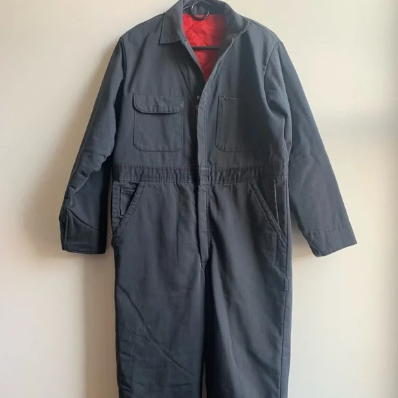 Big Mac | Other | Vintage Big Mac Bluered Lined Coveralls